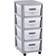 Curver Shelf Grey/White Storage Box 10L