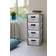 Curver Shelf Grey/White Storage Box 10L