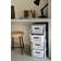 Curver Shelf Grey/White Storage Box 10L