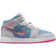 Nike Air Jordan 1 Mid SE GS - Cobalt Bliss/White/Pink Glow