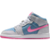 Nike Air Jordan 1 Mid SE GS - Cobalt Bliss/White/Pink Glow