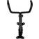 Eufab 16422 Cycle Wall Rack Steel- Black