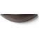 Audo Copenhagen Gridy Fungi Dark Oak Wall Shelf 22cm