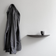Audo Copenhagen Gridy Fungi Black Oak Wall Shelf 22cm
