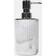 OHS 4-Piece Marble Ribbed Bathroom Accessories Set