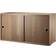 String CD7830-04-1 Walnut Shelving System 78x42cm