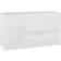 vidaXL Engineered Wood Bench White Shoe Rack 80x45cm