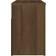 vidaXL Engineered Wood Bench Brown Oak Shoe Rack 80x45cm