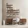 String CD7830-04-1 Walnut Shelving System 78x42cm
