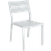 Brafab Delia - White Garden Dining Chair