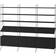 String CD7820 Black Stained Ash Shelving System 78x37cm