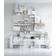 String CD7820-04-1 Hyllsystem 78x37cm