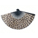 Shein Elegant Leopard Print Folding Fan With Black Frame
