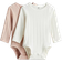 H&M Baby Langærmet Body - Blød Rosa/Hvid