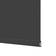 vidaXL 240739 Black 40x100cm
