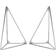 Maze Interior Pythagoras Consol Chrome Shelf 2pcs
