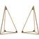 Maze Interior Pythagoras Consol Brass Matte Shelf 2pcs