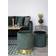 House Nordic Gamby Green Pouffe 43cm