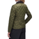 Barbour Deveron Quilted Jacket - Olive Pale Pink