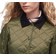 Barbour Deveron Quilted Jacket - Olive Pale Pink