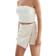 H&M Dame Om-Skorts I Hørblanding - Lys Beige