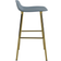 Normann Copenhagen Form Blue Bar Stool 77cm