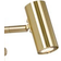 Belid Cato Single Brass Wall light ∅ 4.5cm
