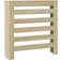 vidaXL Radiatorskjuler 78x20x82 cm Konstrueret Træ Sonoma-Eg