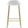 Normann Copenhagen Form White Bar Stool 77cm