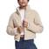 Urban Classics Women's Boxy Sherpa Puffer Jacket - Darksand
