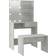vidaXL Engineered Wood Sminkbord 40x74.5cm 2st
