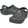 Crocs Classic Floral Cut-Out Clogs - Black Sand