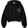 Calvin Klein Kid's Logo Zip Up Hoodie - Black