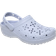 Crocs Classic Floral Cut-Out Clogs - Purple Moon