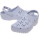 Crocs Classic Floral Cut-Out Clogs - Purple Moon