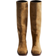 H&M Knælange Bikerboots Dame - Mørk Beige
