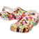 Crocs Classic Painted Floral Clogs - Chalk