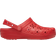 Crocs Classic Floral Cut Out Clogs - Rot