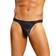 Male Power Satin Bong Thong Black
