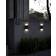 Nordlux Fold 10 Black Wall Flush Light 10.5cm
