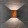 Nordlux Fold 10 Corten Wall Flush Light 10.5cm