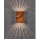 Nordlux Fold 10 Corten Wall Flush Light 10.5cm