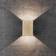 Nordlux Fold 10 Brass Wall Flush Light 4.5cm