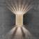 Nordlux Fold 10 Brass Wall Flush Light 4.5cm