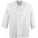 White Unisex Atlanta Chef Jacket - White Teflon