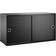 String CD7830-03-1 Black Stained Ash Shelving System 78x42cm