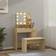 vidaXL 3114117 Sonoma Oak Dressing Table 35x86.5cm 2pcs