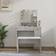vidaXL 3114118 Concrete Gray Dressing Table 35x86.5cm 2pcs