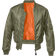 Brandit Ma1 Jacket Security Mens Bomber Flight Police Nylon Tactical Flyer - Olive