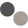 Lind DNA Cloud Circle Reversible Anthracite/Light Grey Coaster 10cm